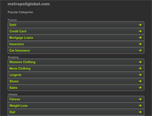 Tablet Screenshot of cateles.metropoliglobal.com